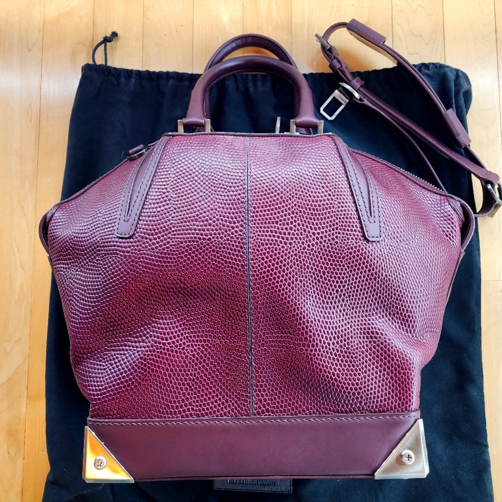 *Authentic* Alexander Wang Emile bag, oxblood red